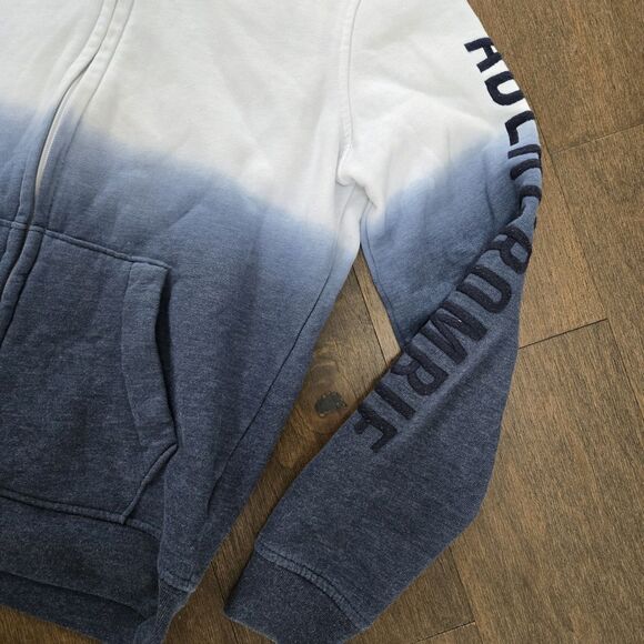 Albercombie Hoodie Sweatshirt Boys Top Size 15/16 Unisex 2 tone - Picture 4 of 9